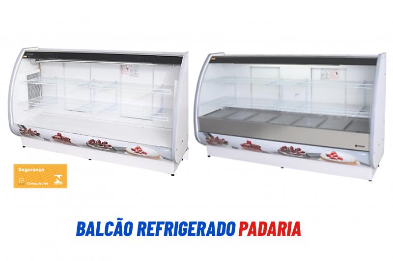 Vitrine refrigerada para bolos e doces 2 Vitrine refrigerada para bolos e doces 2